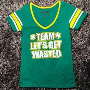 Novel Saint Paddy’s day Tee from spencers